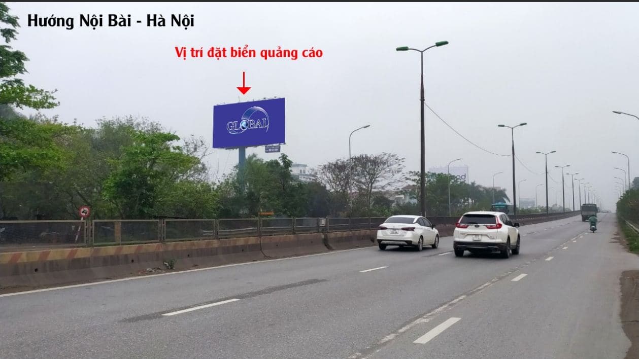 Ảnh vị trí 24A (H5/7+80) Bên tay phải đường Võ Văn Kiệt hướng cầu Thăng Long đi sân bay Nội Bài, 2/3