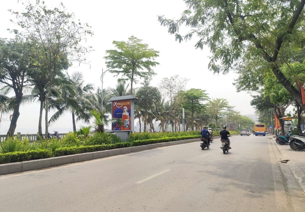 Biển hộp đèn đường Lạc Long Quân – Tây Hồ