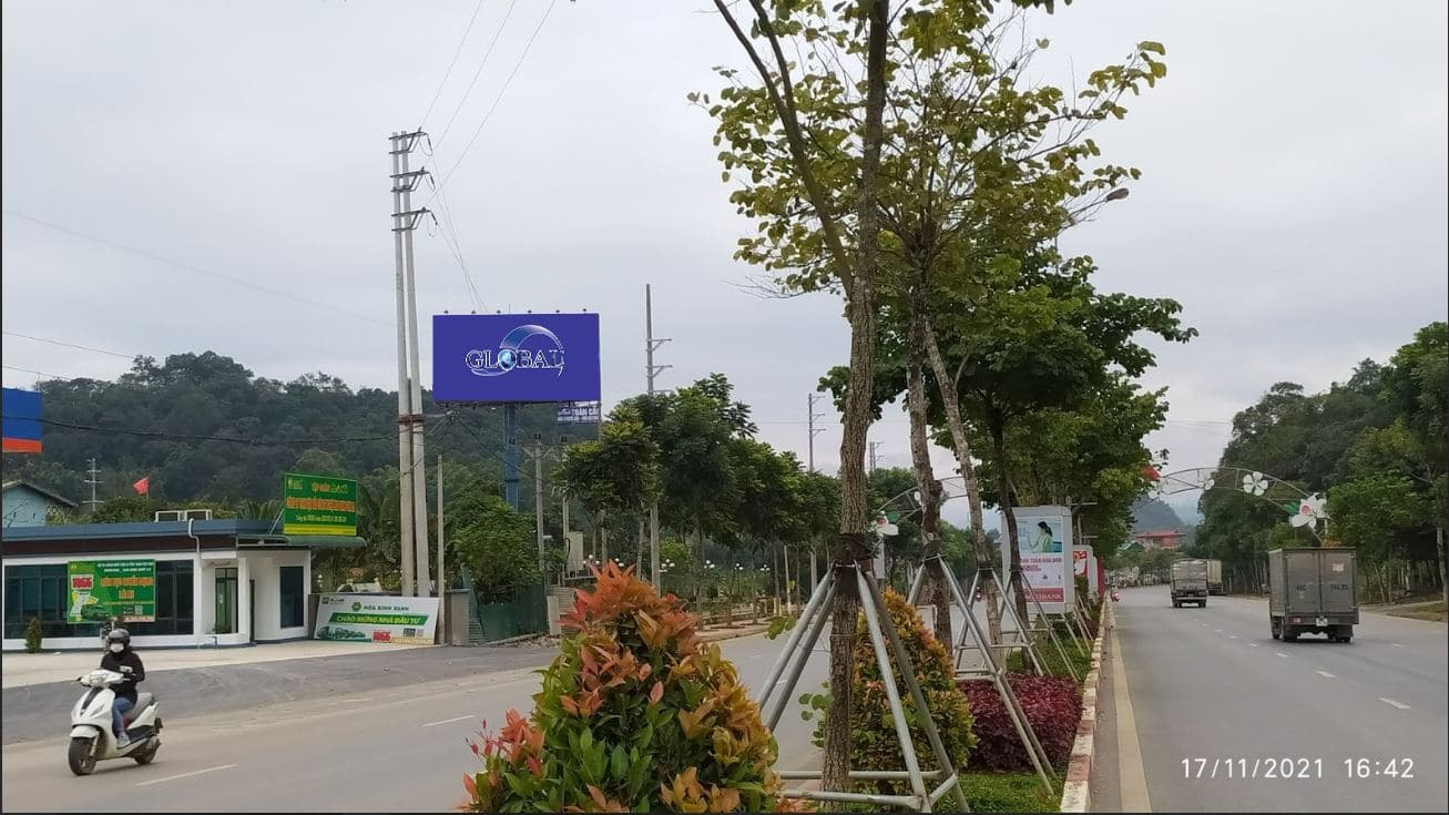 Ảnh vị trí SL2 - Km12 QL6 – nằm bên tay phải hướng Hà Nội – Sơn La, 3/4