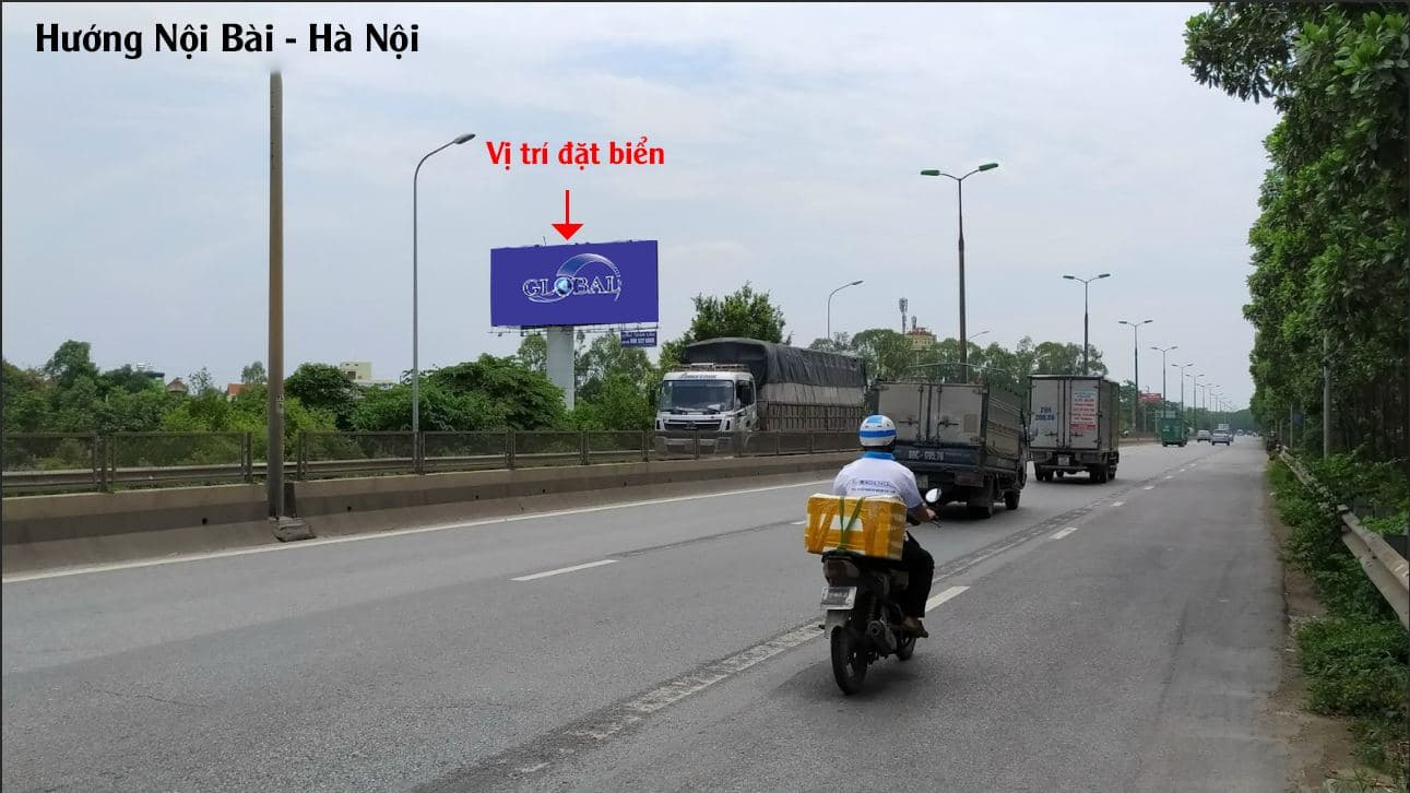 Ảnh vị trí 7A (H2/3+60) Bên tay phải đường Võ Văn Kiệt hướng cầu Thăng Long đi sân bay Nội Bài, 2/3