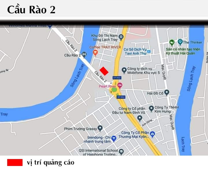 Ảnh vị trí Cầu Rào 2 – Hải Phòng, 3/3