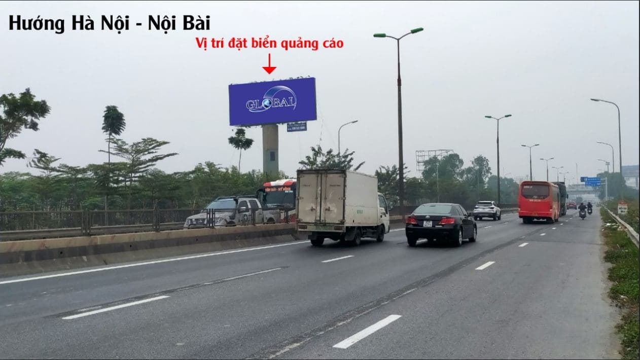 Ảnh vị trí 41B (H1/5+50) Bên tay trái đường Võ Văn Kiệt hướng cầu Thăng Long đi sân bay Nội Bài, 1/3